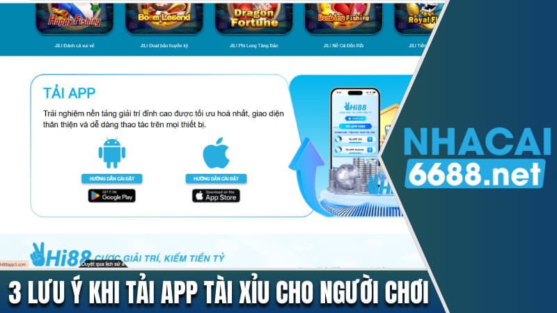 3 lưu ý khi tải app tài xỉu cho người chơi 