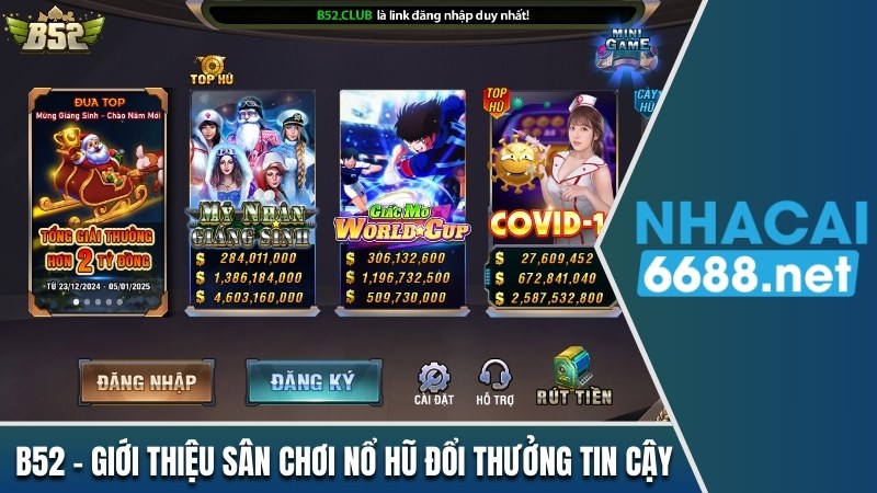  Cổng game nổ hũ B52 