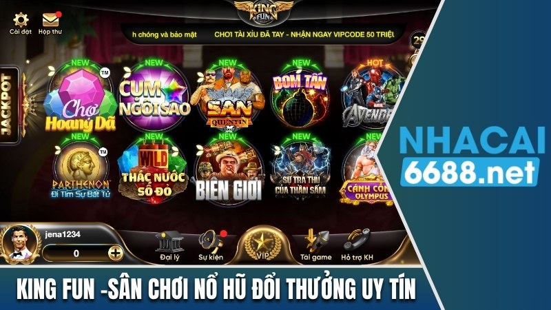 Địa chỉ chơi nổ hũ uy tín KingFun