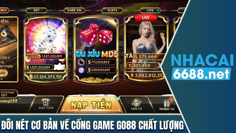 Đôi nét cơ bản về cổng game Go88