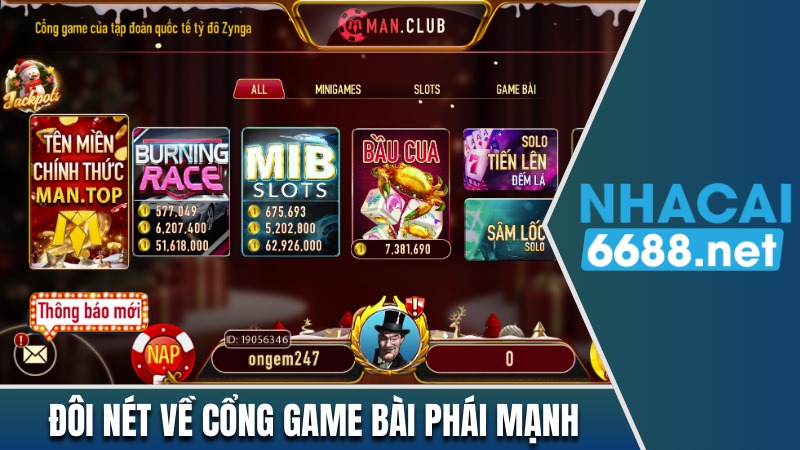 Đôi nét thông tin về cổng game bài phái mạnh