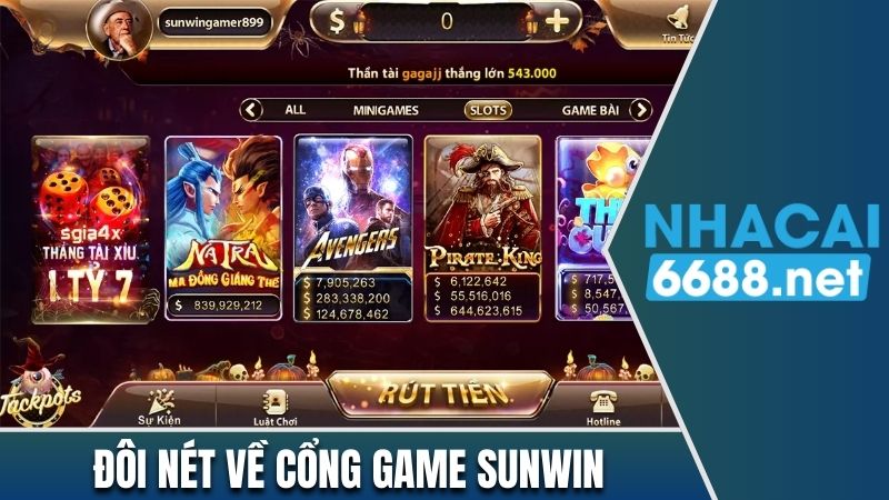 Đôi nét về cổng game Sunwin