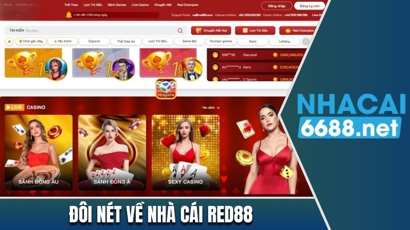 Đôi nét về nhà cái Red88