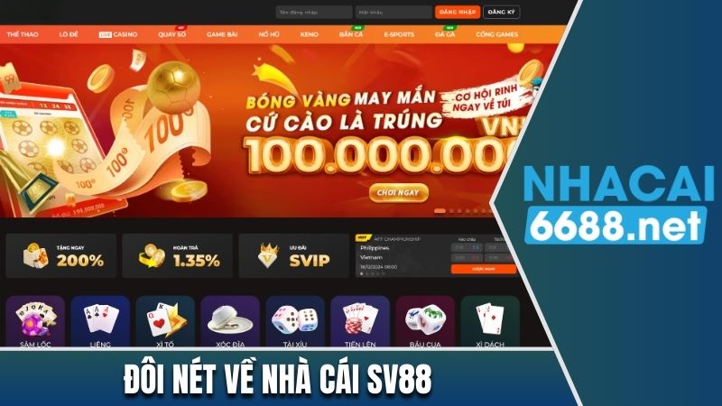 Đôi nét về nhà cái SV88