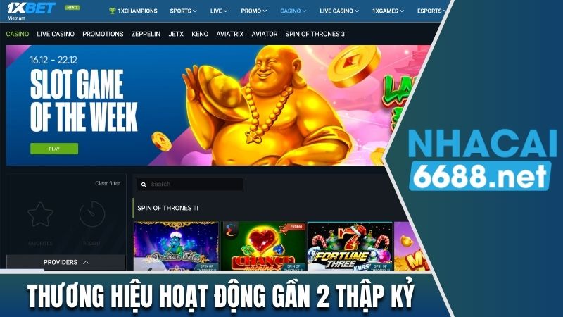 Giới thiệu về thương hiệu 1xbet