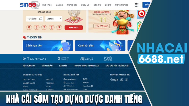 Khái quát chung về thương hiệu Sin88