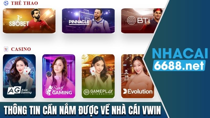 Thông tin cần nắm được về nhà cái Vwin